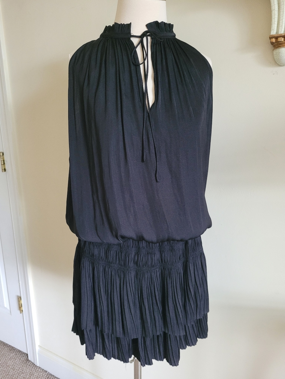 Current Air Mini Dress.  Black Color - Picture 4 of 7